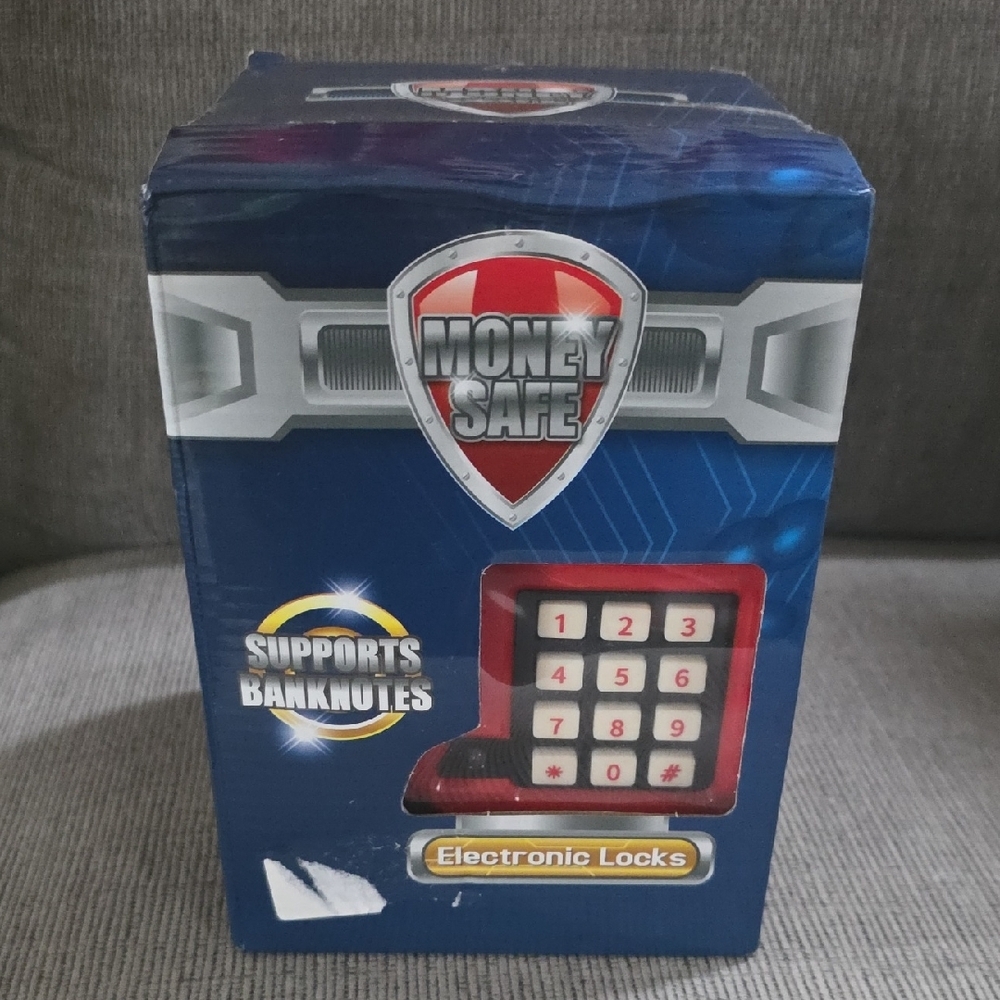 Vcertcpl ATM Piggy Bank For Kids, Mini Money Savings Bank, New With Passcode